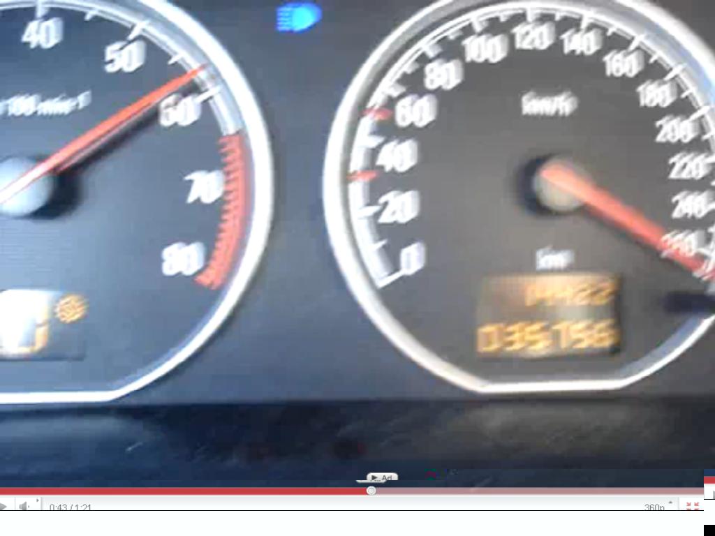 Vectra a 270 tachimetro (265 GPS) @ 5.800rpm.JPG